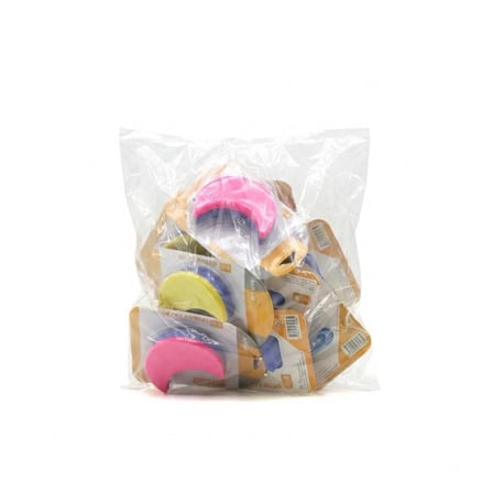 Softled-6975 Ay Figürlü Renkli Gece Lambası - 0.5W 3 LED- 10'li Paket