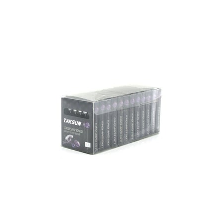 Taksun Lux Başörtü ve Eşarp İğnesi - Siyah 5'li Paket- 12'li Paket