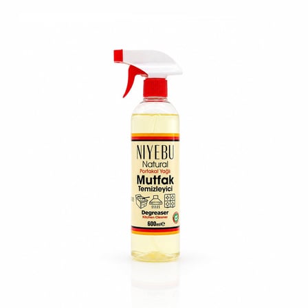 Niyebu Portakal Naturel Mutfak Temizleyici - 600 ml- 12'li Paket