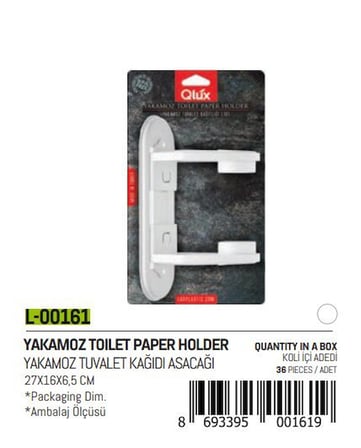 Qlux L-00161 Yakamoz WC Kağıtlık
