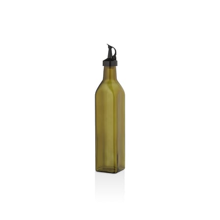 Qlux C-00405 Cam Organik Yağdanlık Şişe 250 ml - Plastik Kilitli Kapak- 24'li Paket