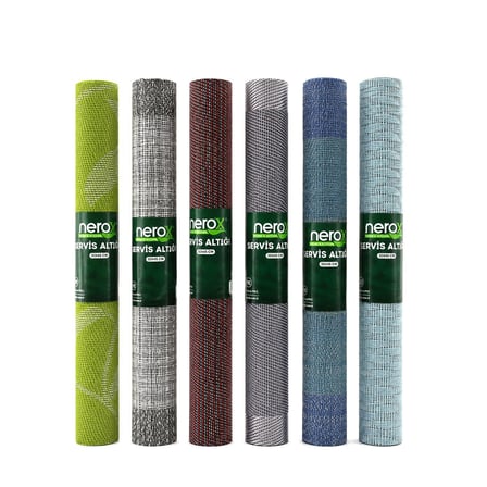 Nerox NRX-0672 Kare PVC Amerikan Servis Altlığı - Supla- 30'li Paket