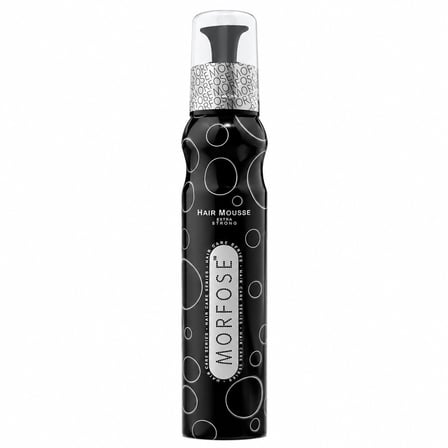 Morfose Extra Strong Saç Köpüğü Siyah 200 ml- 12'li Paket