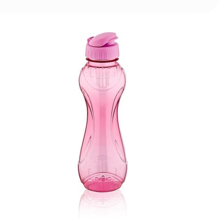 Qlux L-00494 Trend Renkli Plastik Matara 700 ml- 16'li Paket