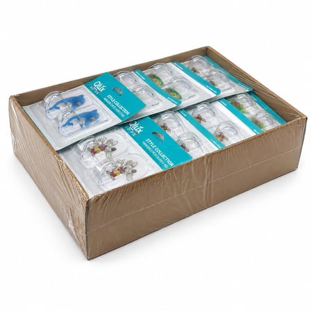Qlux L-00465 Harmoni Askı 2'li Set - Karışık Model- 32'li Paket