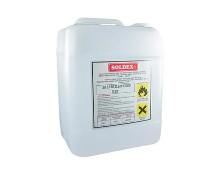 Soldex No Clean Flux 20 LT SR33 - Temizleme Gerektirmeyen Lehim Suları