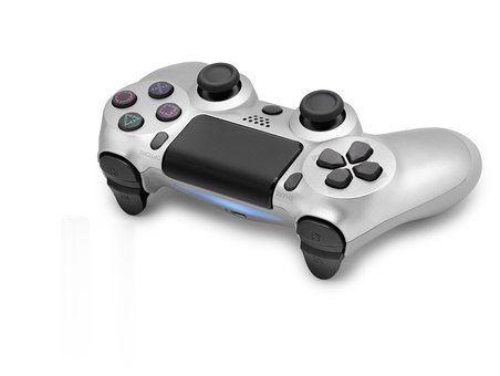 Ps4 Uyumlu Kablosuz Gamepad Oyun Kolu - Silver ND400H