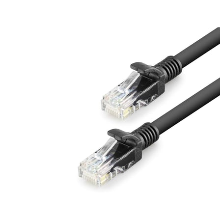 Cat6 Ethernet Patch Kablosu 1 Gbps 250 Mhz 15 M Siyah HDX5074