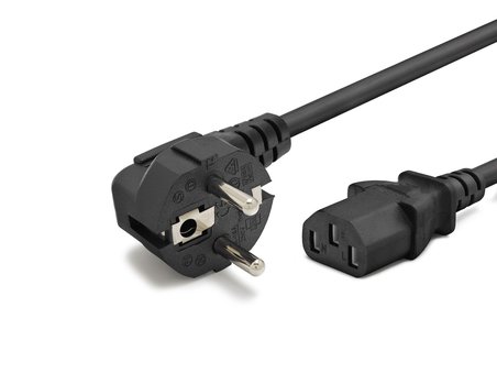 Kasa Güç Kablosu C13 3 Pin 1.5 Mm 500W 1.5 M HDX5557