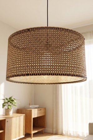 Antik Çağ Hasır Kumaş Başlıklı Sarkıt ize 35 CM
