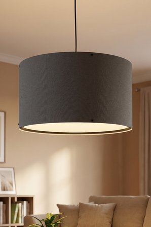 Antrasit Gri Kumaş Başlıklı Sarkıt ize 35 CM