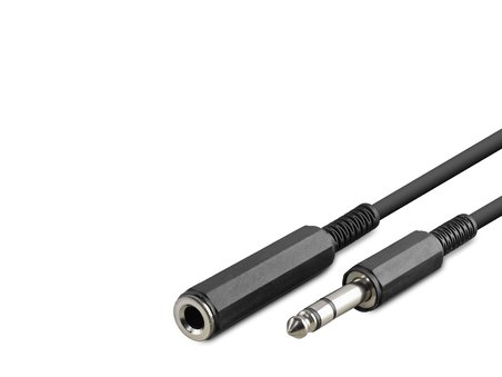 6.35Mm Gitar Uzatma Kablosu 1.5 M - Siyah HDX1050