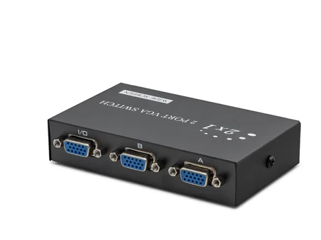 Vga Switch 54 Mhz 2 Giriş 1 Çikiş Butonlu Geçiş 2 Port HDX1280