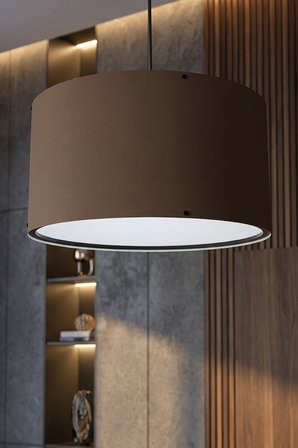 Kahverengi Kumaş Başlıklı Sarkıt ize 35 CM