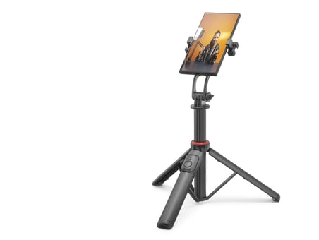 Telefon Tripodu Ve Selfie Çubuğu Seti Manyetik Bluetooth Kumandalı 130 Cm - Siyah ND1047