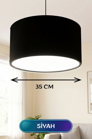 Siyah Kumaş Başlıklı Sarkıt ize 35 CM