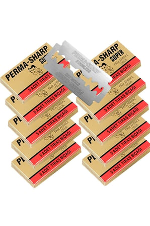 Perma-sharp 5'li Traş Jileti 20 Paket
