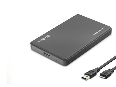 2.5 Sata Hdd/Ssd Harici Disk Kutusu Usb 3.0 Micro-B - Siyah HDX1752S