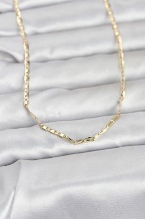 CM 14K Gold Renk Gemici Zincir Model 60 cm Kadın Kolye - TJ-BKO10968