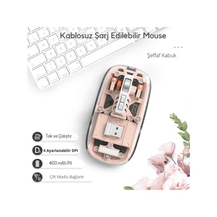 Pembe 501 Bt+ Wireless Mouse ZR1133