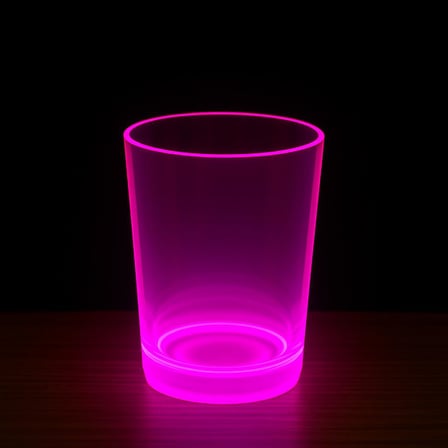 Partyglow Neon Pembe Bardak 8 5 X 10 5 Cm