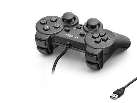 Pc Uyumlu Kablolu Usb Gamepad Oyun Kolu - Siyah ND401
