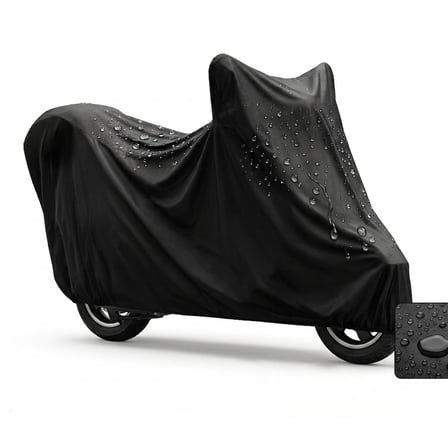 Motosiklet ve Scooter Koruma Brandası – Su ve Toz Geçirmez 180x120 cm