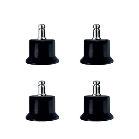 Bekleme Ayak Geçmeli Pimli - 50MM - Siyah 11MM HKS282 - 4 Adet