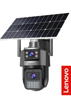 Smart Solar 4G Sim Kartlı Ip Güvenlik Kamerası 2 Lens 2X3Mp Aov Ptz G4S4