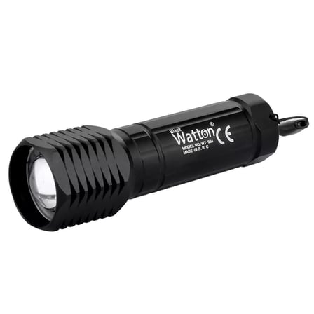 Mini Profesyonel Zoomlu LED El Feneri Şarjlı Güçlü Işık Yüksek Performans WT-094