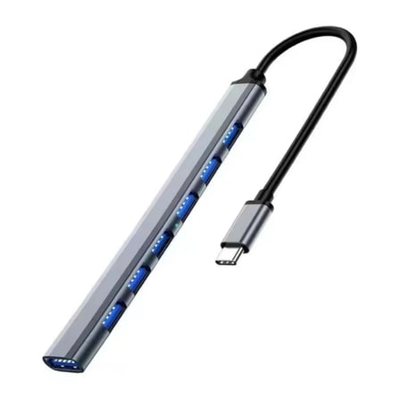 ZR289 Ads 303/C Type-C 7 Port Metal Usb Hub