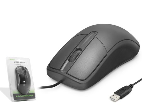Usb Kablolu Optik Mouse - Siyah HDX3261