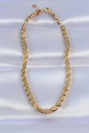 316L Çelik Gold Renk Arpa Model Kolye TJ-BKO8748