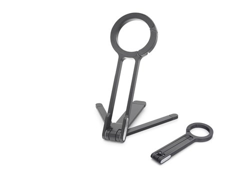 Manyetik Katlanir Masaüstü Telefon Standi Metal - Siyah ND8030