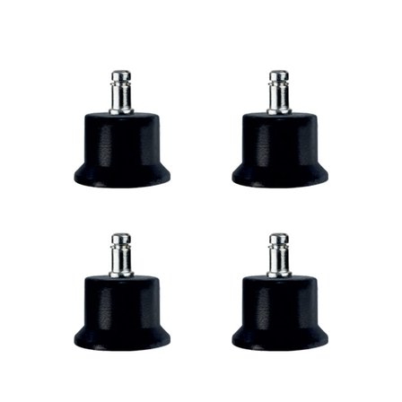 Bekleme Ayak Geçmeli Pimli - 50MM - Siyah 11MM HKS282 - 4 Adet
