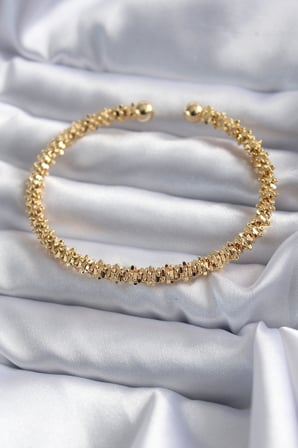 316L Çelik Gold Renk Kadın Bileklik TJ-BB5643