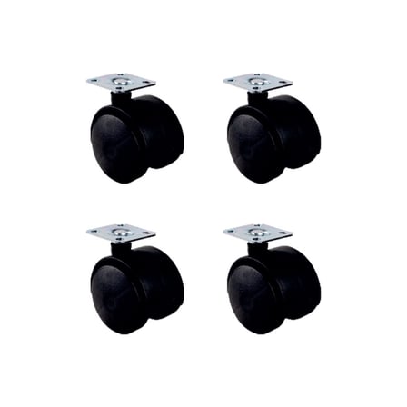 Büyük Plastik Tablalı Teker - 50MM HKS126 - 4 Adet