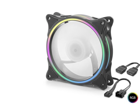 Kasa Fanı Argb 12 Cm - Siyah ND2658