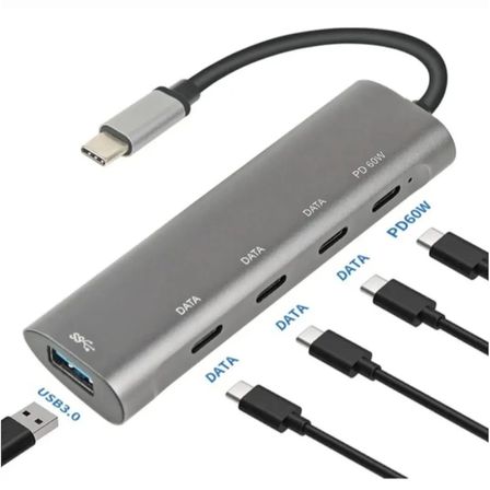 ZR268 Type-C 5 İn 1 Pd Hub