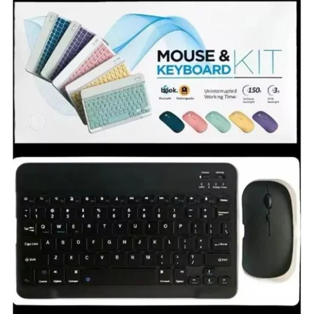 ZR20Km Siyah Kablosuz Klye Mouse Set