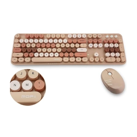 Mofii Kahverengi Sweet Dm Combo Klye Mouse Set