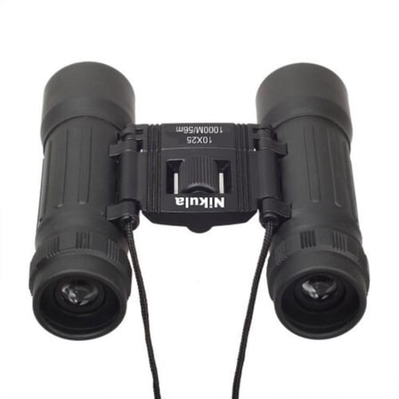 10 X 25 Dürbünü 56M/1000M Kauçuk Kaplama Siyah NK