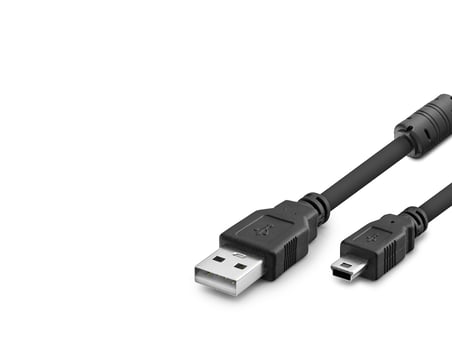 Usb Mini V3/5Pin To Usb Kablo 3 M - Siyah HDX7523