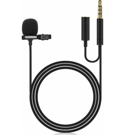 ZR255 Jh043A Jack Kulaklık Girişli Kablolu Mikrofon