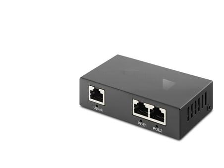 Poe Switch 2 Port 1 Uplink 10/100 Mbps 30W HDX1353
