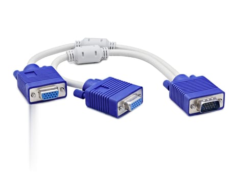 Vga Y Çoklayıcı Kablo 2 Çıkışlı 30 Cm HDX7753