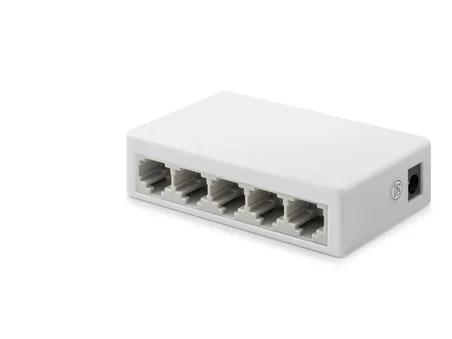 Ethernet Switch 5 Port 10/100 Mbps - Beyaz HDX1344
