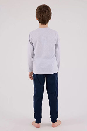 U.s. Polo Assn  Uzun Kol Pijama Takım Us2206-4 Karmelanj