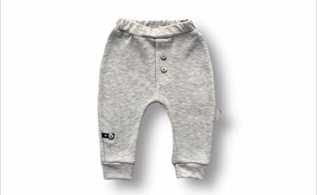 3-6 6-9 9-12 Ay Kuyruklu Yıldız Nakışlı Şapkalı Uzun Kollu Zıbınlı 3lü Kız-erkek Bebek Takımı Mavi