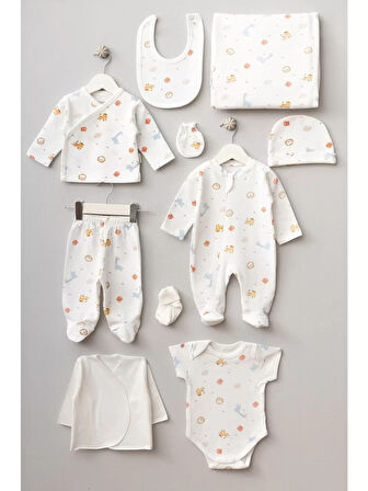 Bebitof Panter 10 Parça Hastane Çıkışı 10113 Ekru